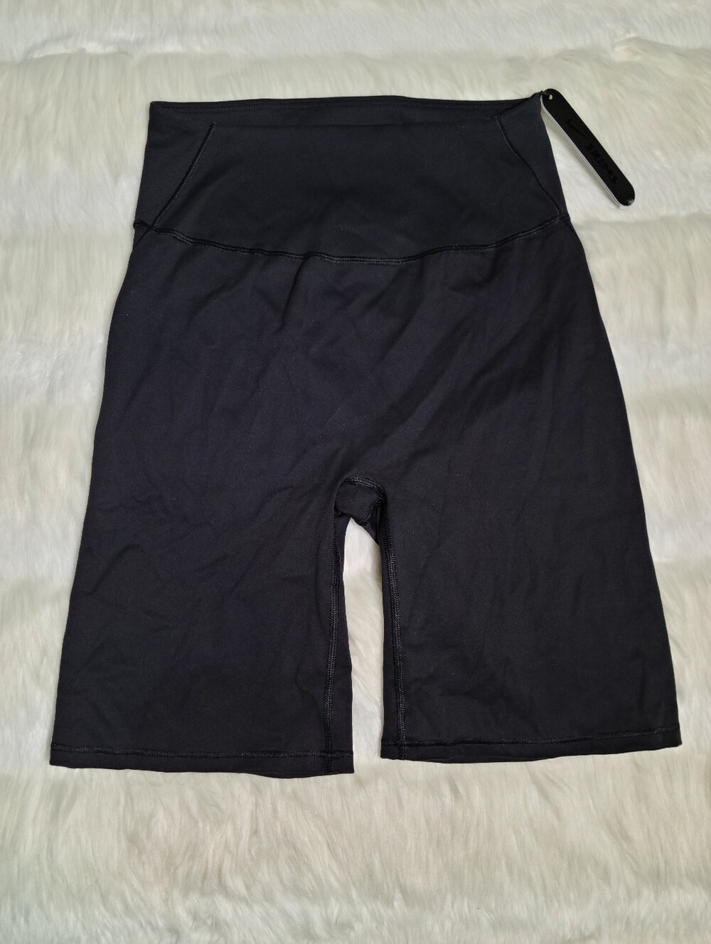 Nike SKIMS Matte Biker Shorts 7 Inch Black Obsidian Women XS NEW